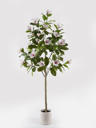 Artificial Tree 70*70*180cm Magnolia Tree in pp pot GS-78925002KD 2025Jun 3,000+ sqm showroom with thousands of artificial flowers, plants & trees ready for global sourcing.
