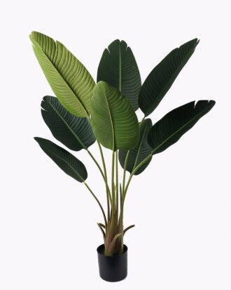 Artificial Tree 65*65*120cm Sterlitzia in PP pot/8 lvs GS-29824029KD-R 2025May YeahFlower is one of Chinese leading OEM manufacturers and exporters , supplying the silk flowers, wholesale artificial trees