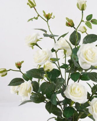 Artificial Tree 35*35*68cm White Rose in PP pot GS-64223010R-W1 2025May YeahFlower is one of Chinese leading OEM manufacturers and exporters , supplying the silk flowers, wholesale artificial trees