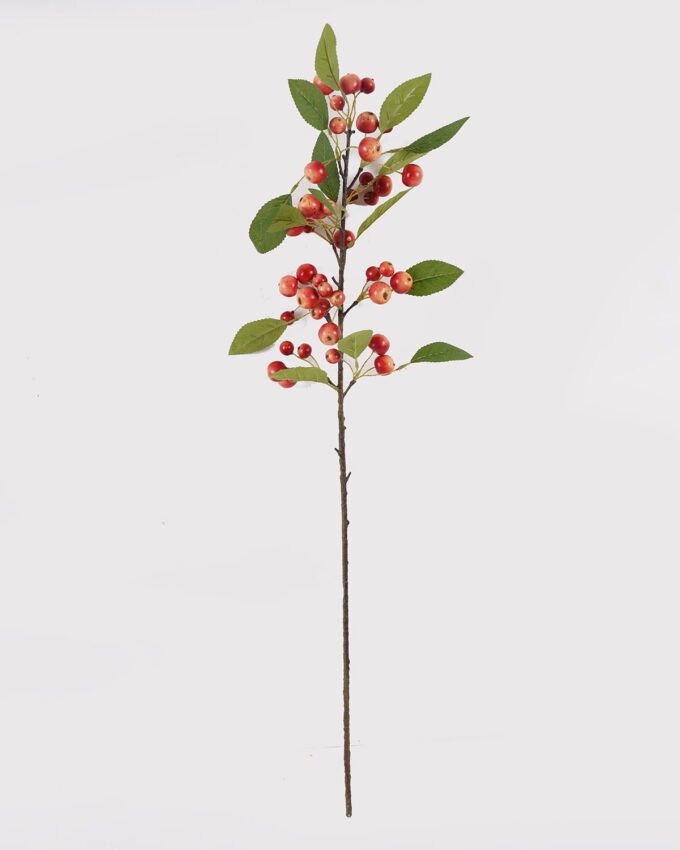 Artificial Branch fruit 18*18*90cm Crabapple single stem GS-79725011 2025SEP YeahFlower is one of Chinese leading OEM manufacturers and exporters , supplying the silk flowers, wholesale artificial trees