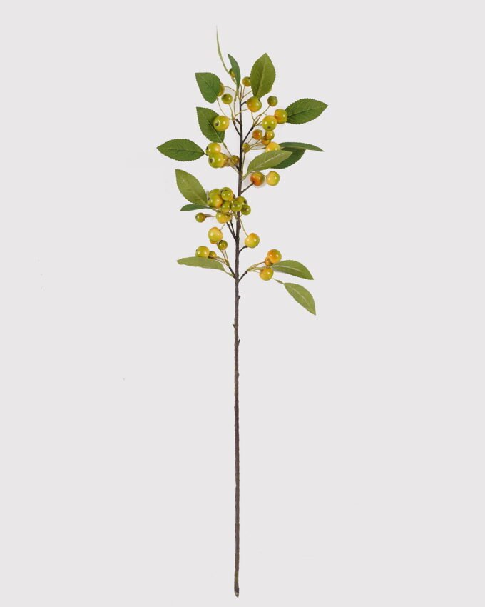 Artificial Branch fruit 18*18*90cm Crabapple single stem GS-79725012 2025SEP YeahFlower is one of Chinese leading OEM manufacturers and exporters , supplying the silk flowers, wholesale artificial trees