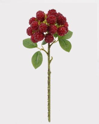Artificial Branch fruit 10*10*32cm Raspberry single stem GS-79725005 2025SEP YeahFlower is one of Chinese leading OEM manufacturers and exporters , supplying the silk flowers, wholesale artificial trees