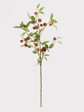 Artificial Branch fruit 18*18*90cm Crabapple single stem GS-79725011 2025SEP 3,000+ sqm showroom with thousands of artificial flowers, plants & trees ready for global sourcing.