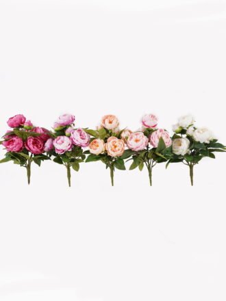Artificial Flower 32*32*42cm *6 Peony bush GS-06025004-W1 2025JUL 3,000+ sqm showroom with thousands of artificial flowers, plants & trees ready for global sourcing.