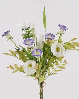 Artificial Flower 22*22*52cm BellFlower Rose *7 bouquet GS-16825009 2025JUL YeahFlower is one of Chinese leading OEM manufacturers and exporters , supplying the silk flowers, wholesale artificial trees