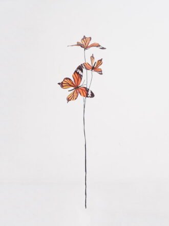 Artificial Flower 12*12*70cm Butterfly *3 single stem GS-71625006-B2 2025SEP 3,000+ sqm showroom with thousands of artificial flowers, plants & trees ready for global sourcing.