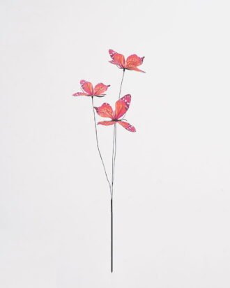 Artificial Flower 12*12*70cm Butterfly *3 single stem GS-71625006-R1