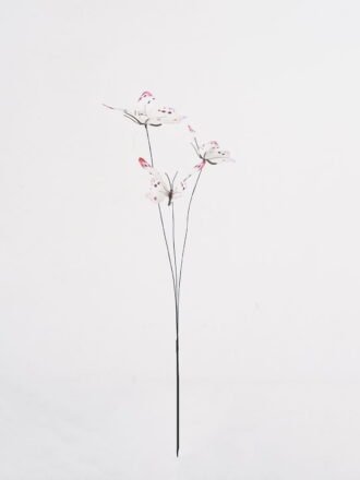 Artificial Flower 12*12*70cm Butterfly *3 single stem GS-71625006-R1 2025SEP 3,000+ sqm showroom with thousands of artificial flowers, plants & trees ready for global sourcing.