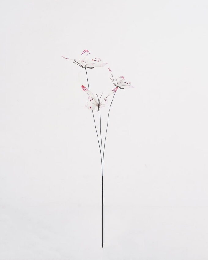 Artificial Flower 12*12*70cm Butterfly *3 single stem GS-71625006-W1 2025SEP YeahFlower is one of Chinese leading OEM manufacturers and exporters , supplying the silk flowers, wholesale artificial trees