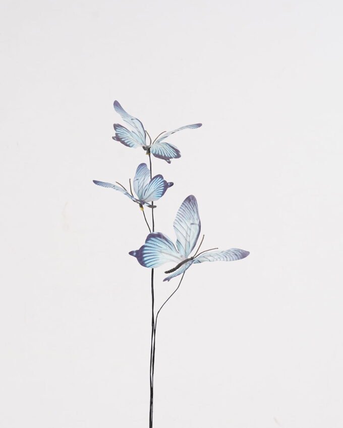 Artificial Flower 12*12*70cm Butterfly *3 single stem GS-71625006 2025SEP YeahFlower is one of Chinese leading OEM manufacturers and exporters , supplying the silk flowers, wholesale artificial trees