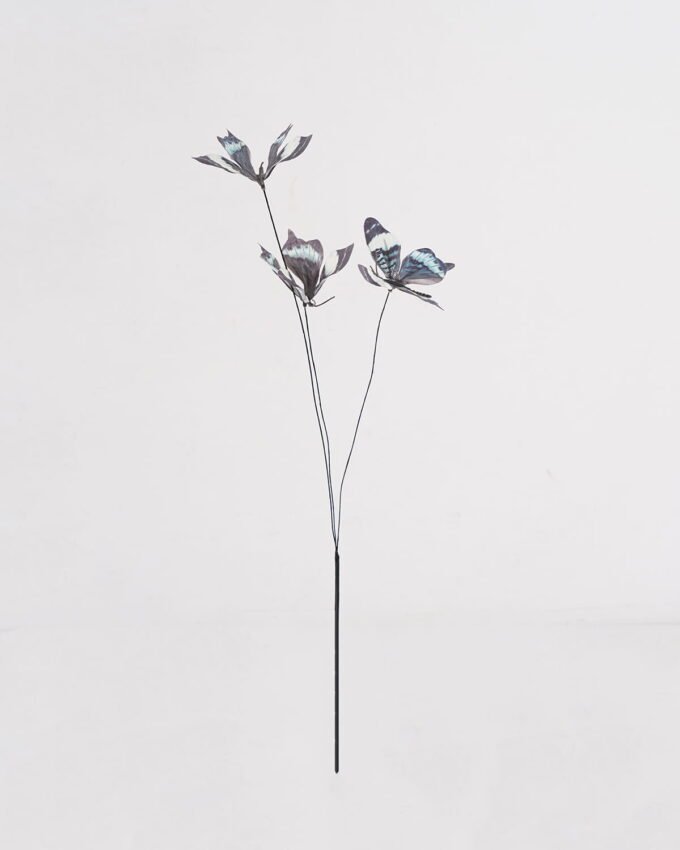 Artificial Flower 12*12*70cm Butterfly *3 single stem GS-71625006 2025SEP YeahFlower is one of Chinese leading OEM manufacturers and exporters , supplying the silk flowers, wholesale artificial trees