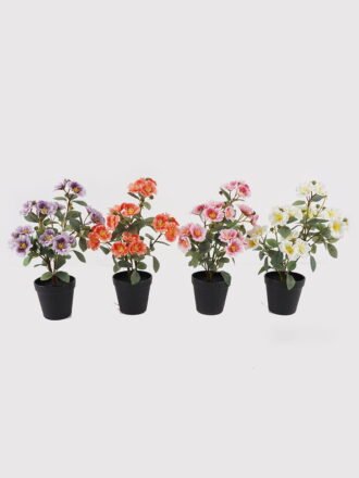 Artificial Flower 22*22*37cm Daisy in PP pot GS-03325026-C1 2025JUL 3,000+ sqm showroom with thousands of artificial flowers, plants & trees ready for global sourcing.