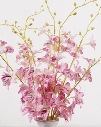 Artificial Flower 30*30*60cm Cattleya in ceramic pot GS-06925004 2025JUL YeahFlower is one of Chinese leading OEM manufacturers and exporters , supplying the silk flowers, wholesale artificial trees