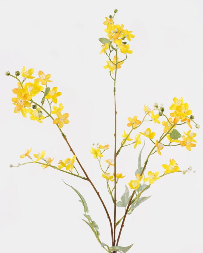 Artificial Flower 22*22*75cm Cattleya single stem GS-40725009 2025AUG YeahFlower is one of Chinese leading OEM manufacturers and exporters , supplying the silk flowers, wholesale artificial trees