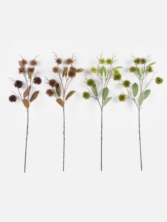 Artificial Flower 22*22*81cm Leaf single stem GS-30325002 2025JUL 3,000+ sqm showroom with thousands of artificial flowers, plants & trees ready for global sourcing.