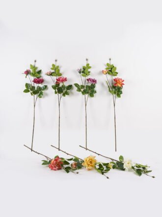 Artificial Flower 21*21*83cm Flower single stem GS-39125004-P1 2025AUG 3,000+ sqm showroom with thousands of artificial flowers, plants & trees ready for global sourcing.
