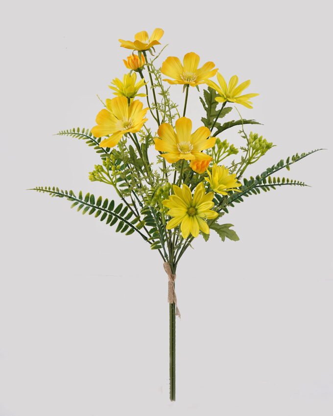 Artificial Flower 28*28*55cm Chrysanthemum *4 bouquet GS-16825011 2025JUL YeahFlower is one of Chinese leading OEM manufacturers and exporters , supplying the silk flowers, wholesale artificial trees