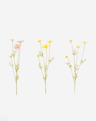 Artificial Flower 12*12*48cm Chrysanthemum *4 single stem GS-54025018 2025AUG YeahFlower is one of Chinese leading OEM manufacturers and exporters , supplying the silk flowers, wholesale artificial trees