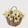 Artificial Flower 22*18*19cm Chrysanthemum in basket GS-03325044-W1 2025JUL YeahFlower is one of Chinese leading OEM manufacturers and exporters , supplying the silk flowers, wholesale artificial trees