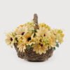 Artificial Flower 22*18*19cm Chrysanthemum in basket GS-03325044 2025JUL YeahFlower is one of Chinese leading OEM manufacturers and exporters , supplying the silk flowers, wholesale artificial trees