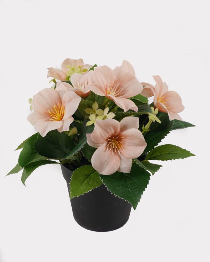 Artificial Flower 20*20*21cm Clematis in PP pot GS-03325018 2025JUL YeahFlower is one of Chinese leading OEM manufacturers and exporters , supplying the silk flowers, wholesale artificial trees