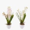 Artificial Flower 18*18*40cm Cymbidium in pp pot GS-70125011 2025SEP YeahFlower is one of Chinese leading OEM manufacturers and exporters , supplying the silk flowers, wholesale artificial trees