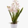Artificial Flower 18*18*40cm Cymbidium in pp pot GS-70125011 2025SEP YeahFlower is one of Chinese leading OEM manufacturers and exporters , supplying the silk flowers, wholesale artificial trees