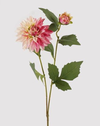 Artificial Flower 10*10*66cm Dahlia *2 single stem GS-128J25001-P2 2025JUL YeahFlower is one of Chinese leading OEM manufacturers and exporters , supplying the silk flowers, wholesale artificial trees