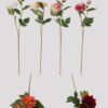 Artificial Flower 10*10*66cm Dahlia *2 single stem GS-128J25001 2025JUL YeahFlower is one of Chinese leading OEM manufacturers and exporters , supplying the silk flowers, wholesale artificial trees