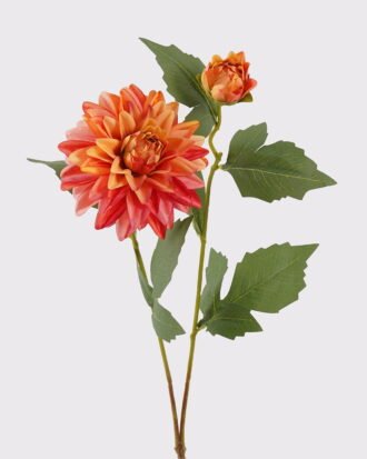 Artificial Flower 10*10*66cm Dahlia *2 single stem GS-128J25001 2025JUL YeahFlower is one of Chinese leading OEM manufacturers and exporters , supplying the silk flowers, wholesale artificial trees