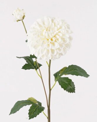 Artificial Flower 13*13*81cm Dahlia *2 single stem GS-128J25005-W1 2025JUL YeahFlower is one of Chinese leading OEM manufacturers and exporters , supplying the silk flowers, wholesale artificial trees
