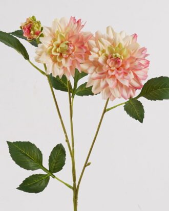 Artificial Flower 20*20*76cm Dahlia *3 single stem GS-128J25003-P3 2025JUL YeahFlower is one of Chinese leading OEM manufacturers and exporters , supplying the silk flowers, wholesale artificial trees
