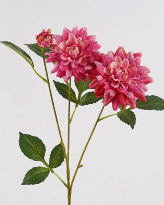 Artificial Flower 20*20*76cm Dahlia *3 single stem GS-128J25003 2025JUL YeahFlower is one of Chinese leading OEM manufacturers and exporters , supplying the silk flowers, wholesale artificial trees
