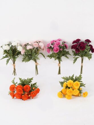 Artificial Flower 23*23*76cm Dahlia *3 single stem GS-128J25004 2025JUL 3,000+ sqm showroom with thousands of artificial flowers, plants & trees ready for global sourcing.