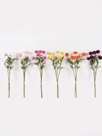 Artificial Flower 13*13*81cm Dahlia *2 single stem GS-128J25005-W1 2025JUL 3,000+ sqm showroom with thousands of artificial flowers, plants & trees ready for global sourcing.