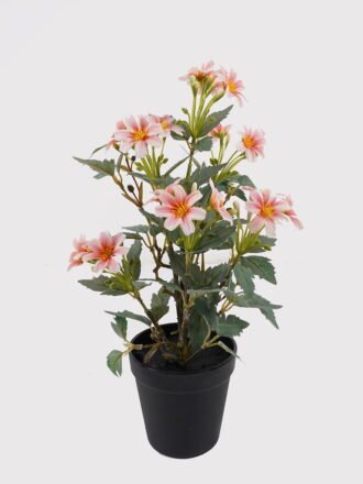 Artificial Flower 22*22*37cm Daisy in PP pot GS-03325026 2025JUL 3,000+ sqm showroom with thousands of artificial flowers, plants & trees ready for global sourcing.