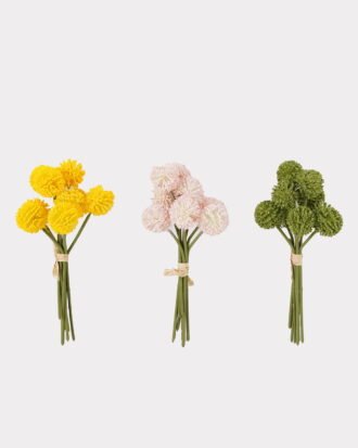 Artificial Flower 13*13*26cm Dandelion *9 bush GS-54025027 2025AUG YeahFlower is one of Chinese leading OEM manufacturers and exporters , supplying the silk flowers, wholesale artificial trees