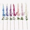 Artificial Flower 16*16*125cm Delphinium *2 ajacis single stem GS-76825001 2025SEP YeahFlower is one of Chinese leading OEM manufacturers and exporters , supplying the silk flowers, wholesale artificial trees