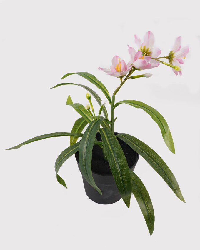 Artificial Flower 20*20*24cm Dendrobium in PP pot GS-03325010 2025JUL YeahFlower is one of Chinese leading OEM manufacturers and exporters , supplying the silk flowers, wholesale artificial trees