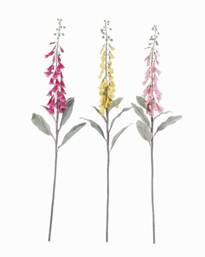 Artificial Flower 15*15*120cm Digitalis purpurea single stem GS-79825001 2025SEP YeahFlower is one of Chinese leading OEM manufacturers and exporters , supplying the silk flowers, wholesale artificial trees
