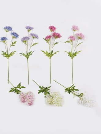 Artificial Flower 22*22*106cm Chinese rose *2 single stem GS-39125005-W1 2025AUG 3,000+ sqm showroom with thousands of artificial flowers, plants & trees ready for global sourcing.
