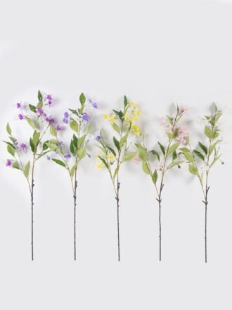 Artificial Flower 13*13*88cm Wintersweet single stem GS-68125001-W1 2025AUG 3,000+ sqm showroom with thousands of artificial flowers, plants & trees ready for global sourcing.