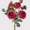 Artificial Flower 14*14*45cm Gana rose *3 bouquet GS-79225002-Z1 2025SEP YeahFlower is one of Chinese leading OEM manufacturers and exporters , supplying the silk flowers, wholesale artificial trees