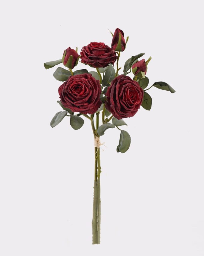 Artificial Flower 14*14*45cm Gana rose *3 bouquet GS-79225002 2025SEP YeahFlower is one of Chinese leading OEM manufacturers and exporters , supplying the silk flowers, wholesale artificial trees