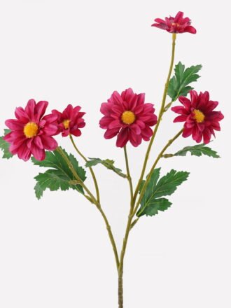 Artificial Flower 18*18*55cm Heronsbill *5 single stem GS-25825001-Y1 2025JUL 3,000+ sqm showroom with thousands of artificial flowers, plants & trees ready for global sourcing.