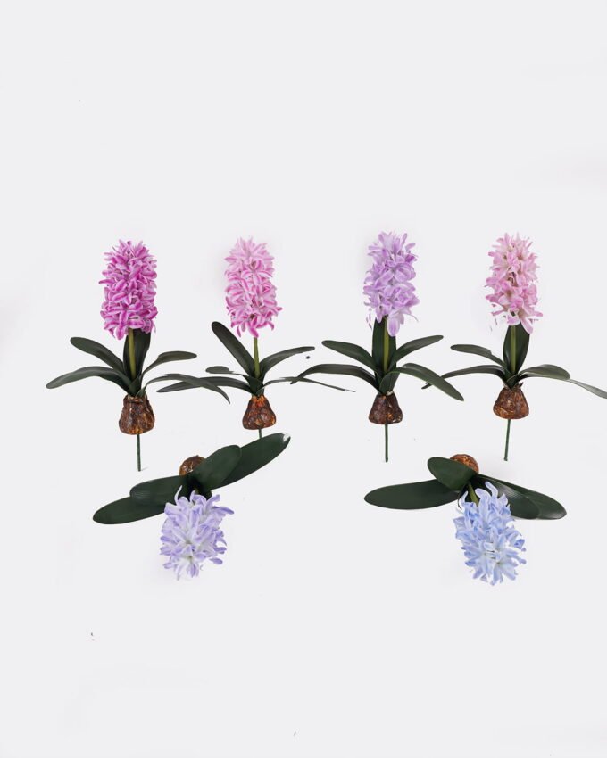 Artificial Flower 19*19*34cm Hyacinth single stem GS-15425012 2025JUL YeahFlower is one of Chinese leading OEM manufacturers and exporters , supplying the silk flowers, wholesale artificial trees