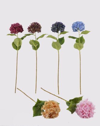 Artificial Flower 29*29*90cm Hydrangea *11 single stem GS-15425004 2025JUL YeahFlower is one of Chinese leading OEM manufacturers and exporters , supplying the silk flowers, wholesale artificial trees