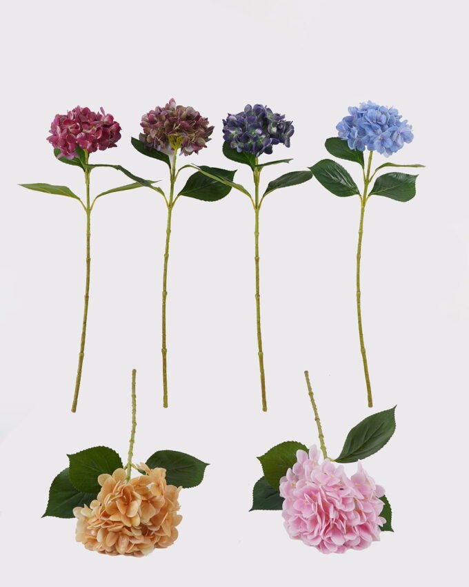 Artificial Flower 28*28*68cm Hydrangea *7 single stem GS-15425005 2025JUL YeahFlower is one of Chinese leading OEM manufacturers and exporters , supplying the silk flowers, wholesale artificial trees