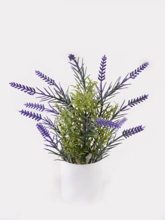 Artificial Flower 14*14*26cm  Lavender in PP pot GS-79925002 2025SEP 3,000+ sqm showroom with thousands of artificial flowers, plants & trees ready for global sourcing.