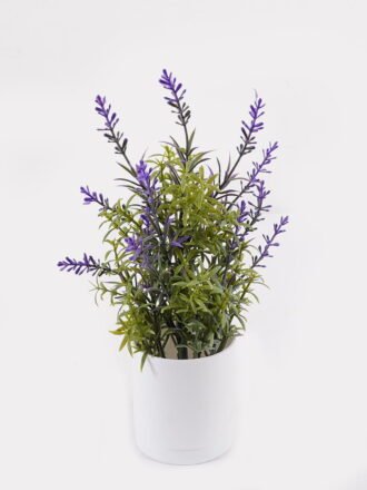 Artificial Flower 18*18*28cm  Lavender in PP pot GS-79925001 2025SEP 3,000+ sqm showroom with thousands of artificial flowers, plants & trees ready for global sourcing.
